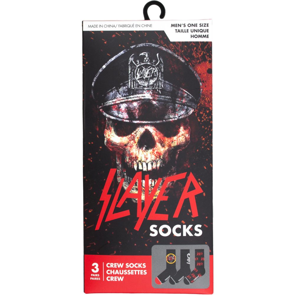 Slayer - Logos Socken - Schwarz